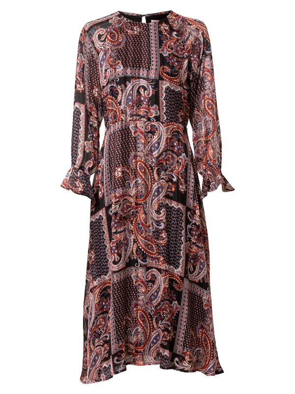 Traffic People Traffic People Рокля 'Hush'  синьо / червено / светлочервено / черно