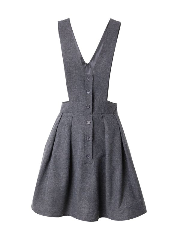 Trendyol Trendyol Пола с тиранти  тъмносиво