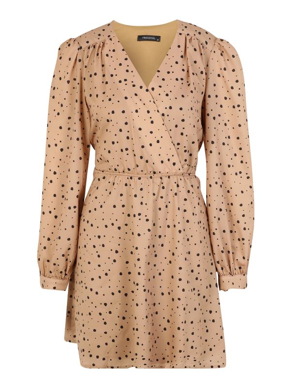 Trendyol Trendyol Рокля  камел / черно