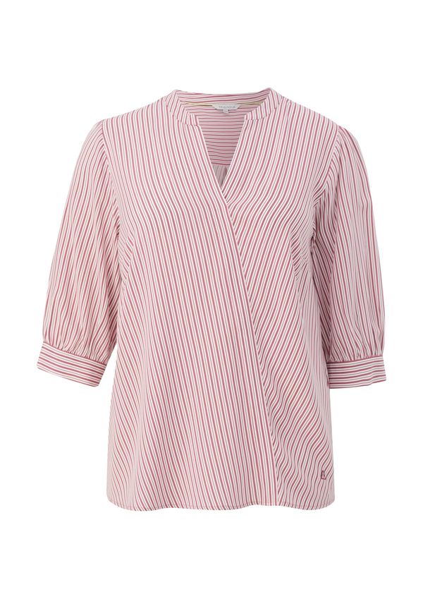 TRIANGLE TRIANGLE Блуза  бледорозово / бяло