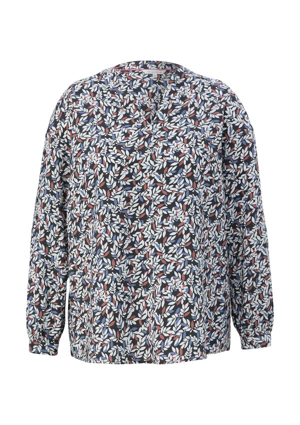 TRIANGLE TRIANGLE Блуза  нейви синьо / пъстро