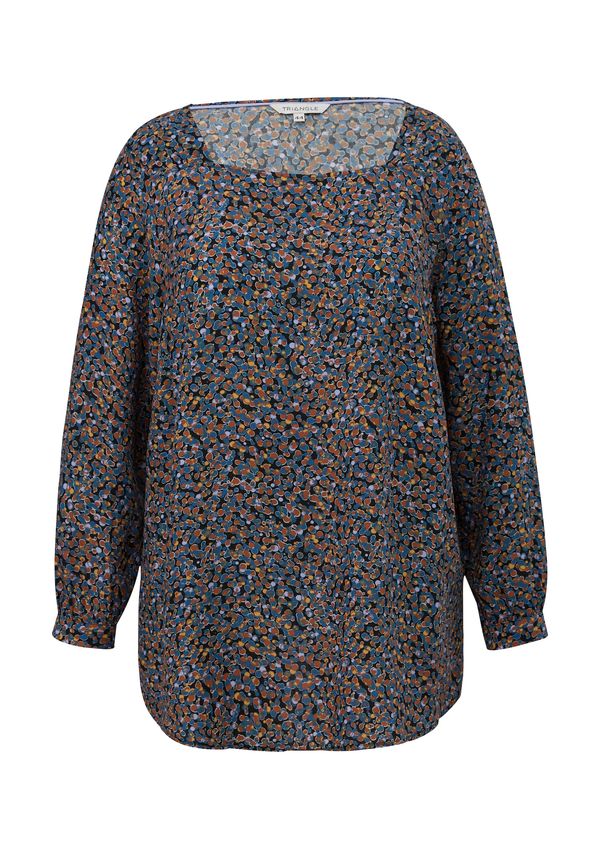 TRIANGLE TRIANGLE Блуза  жълто / петрол / черно