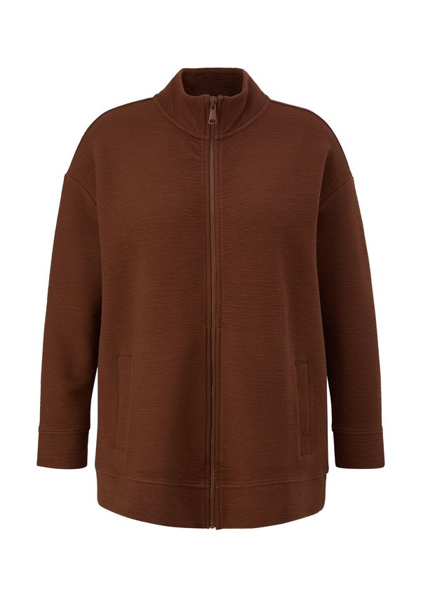 TRIANGLE TRIANGLE Плетена жилетка  кафяво