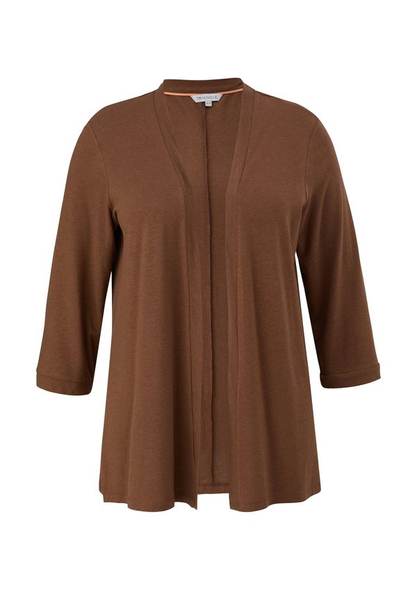 TRIANGLE TRIANGLE Плетена жилетка  карамел