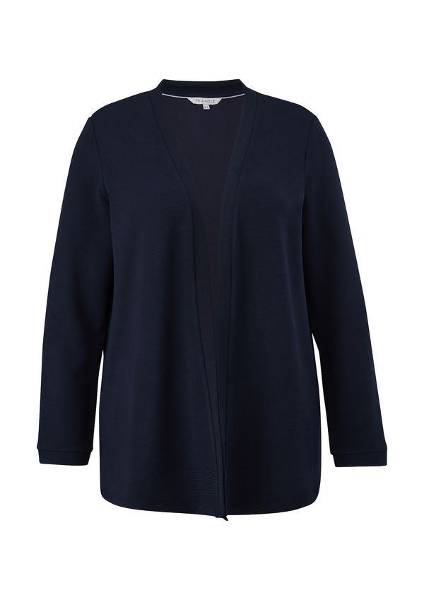 TRIANGLE TRIANGLE Плетена жилетка  тъмносиньо