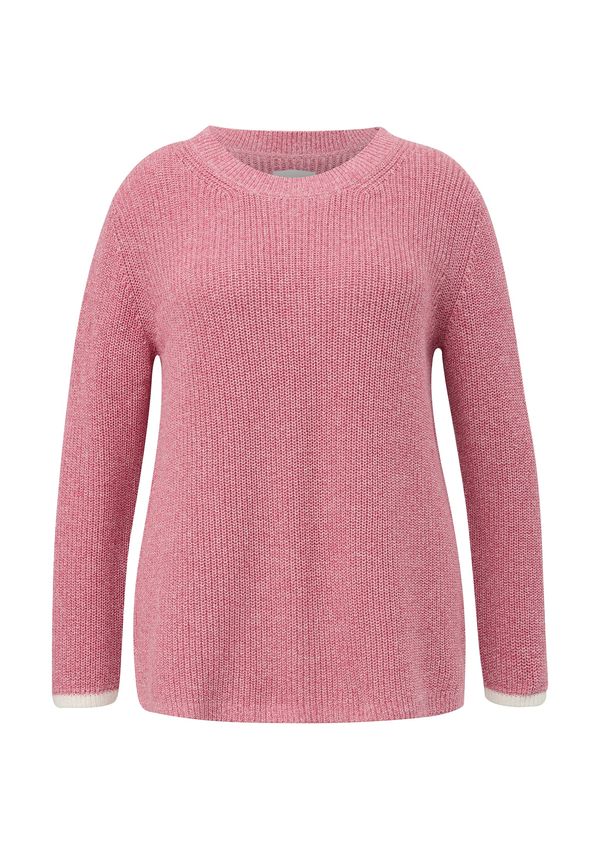 TRIANGLE TRIANGLE Пуловер  розе / пепел от рози / светлорозово