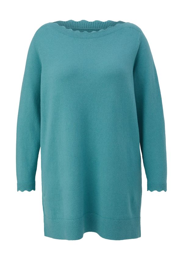 TRIANGLE TRIANGLE Пуловер  тюркоазен