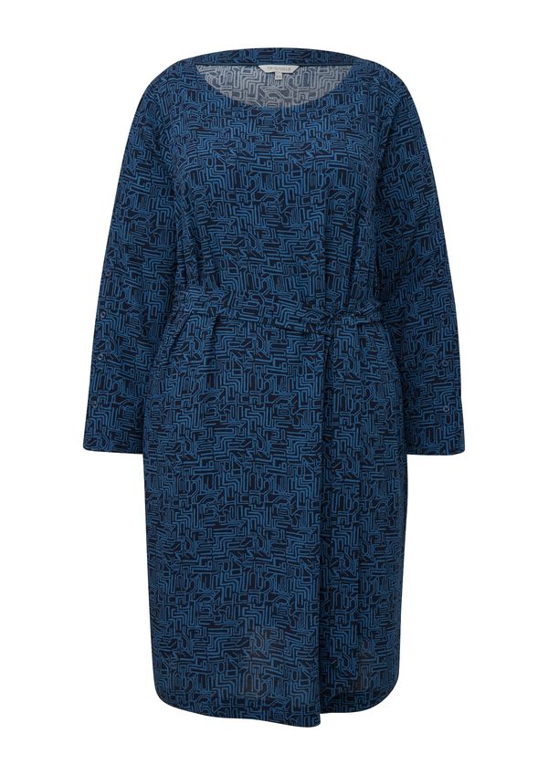 TRIANGLE TRIANGLE Рокля  нейви синьо / черно