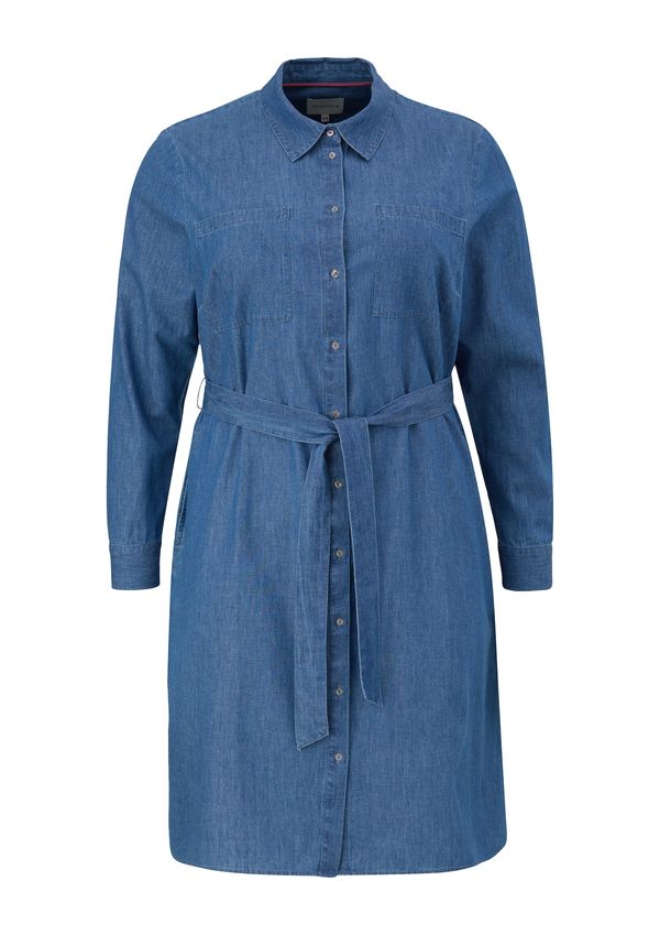 TRIANGLE TRIANGLE Рокля  син деним
