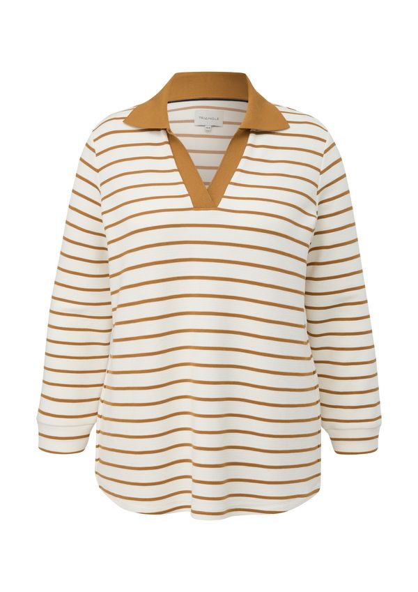 TRIANGLE TRIANGLE Суичър  екрю / кафяво