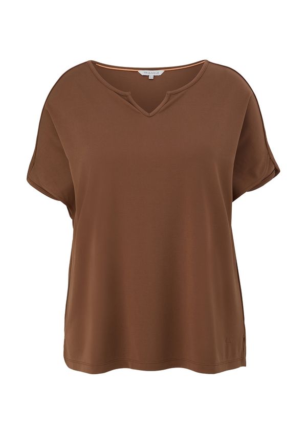 TRIANGLE TRIANGLE Тениска  кафяво