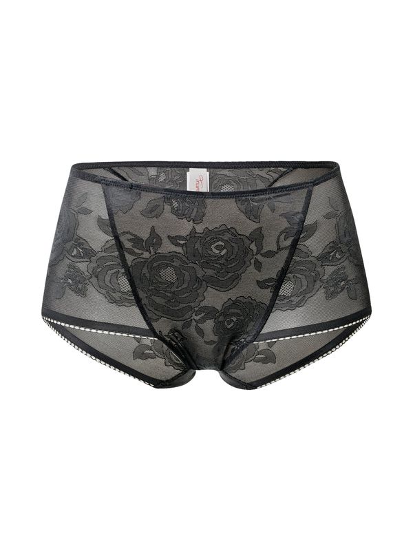 TRIUMPH TRIUMPH Дамски бикини 'Wild Rose Sensation'  черно