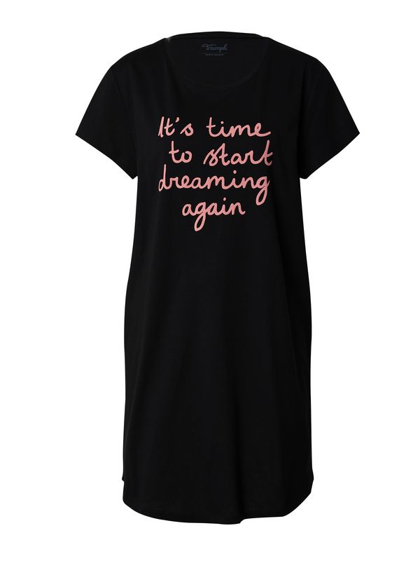 TRIUMPH TRIUMPH Нощница 'Nightdresses'  праскова / черно