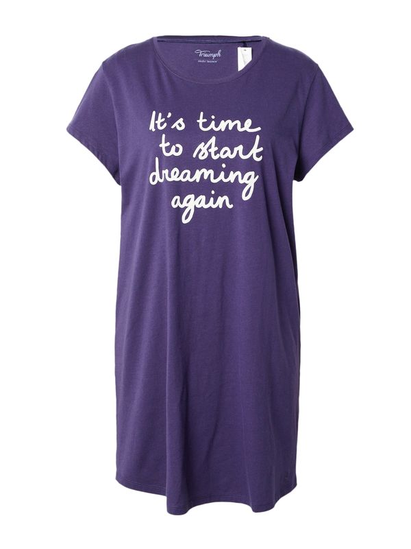 TRIUMPH TRIUMPH Нощница  виолетов / бяло