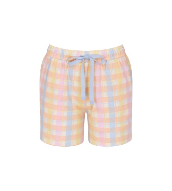 TRIUMPH TRIUMPH Панталон пижама  светлосиньо / светлооранжево / светлорозово / бяло