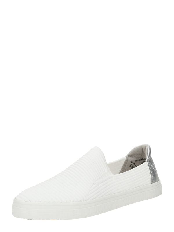 TT. BAGATT TT. BAGATT Пантофи 'Lali'  сребърно / бяло