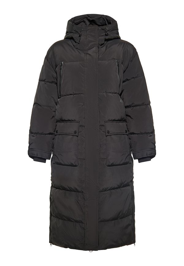 TUFFSKULL TUFFSKULL Зимно палто 'Threezy'  черно
