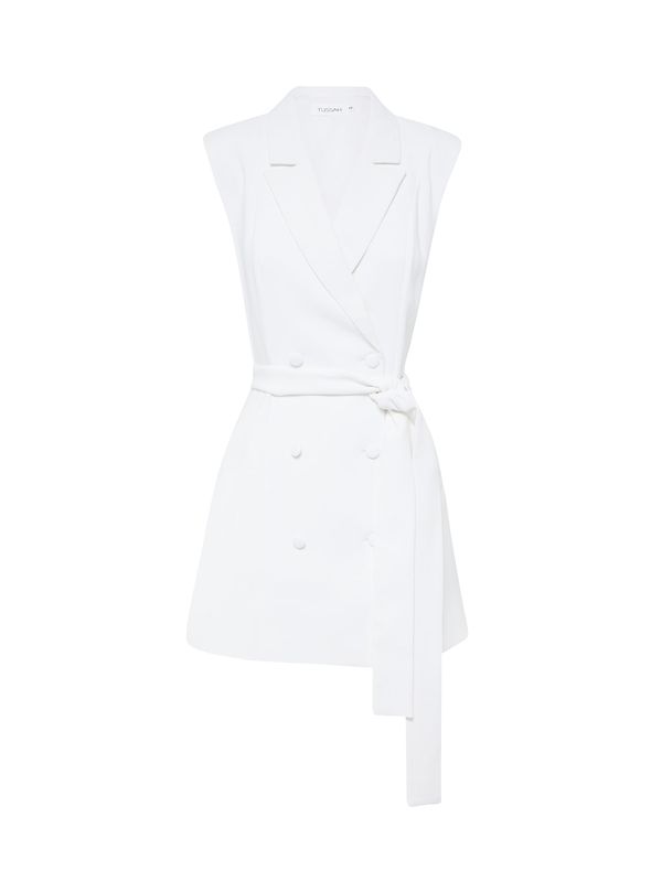 Tussah Tussah Рокля 'BRANDI'  бяло