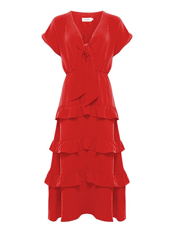 Tussah Tussah Рокля  червено