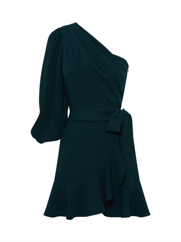 Tussah Tussah Рокля 'PHOEBE'  тъмнозелено