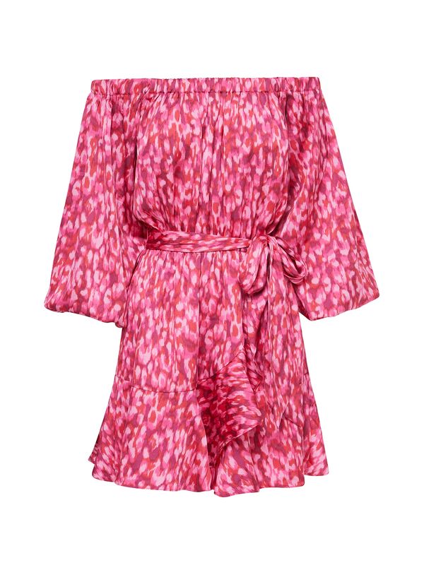 Tussah Tussah Рокля 'TALISHA'  розово / тъмнорозово
