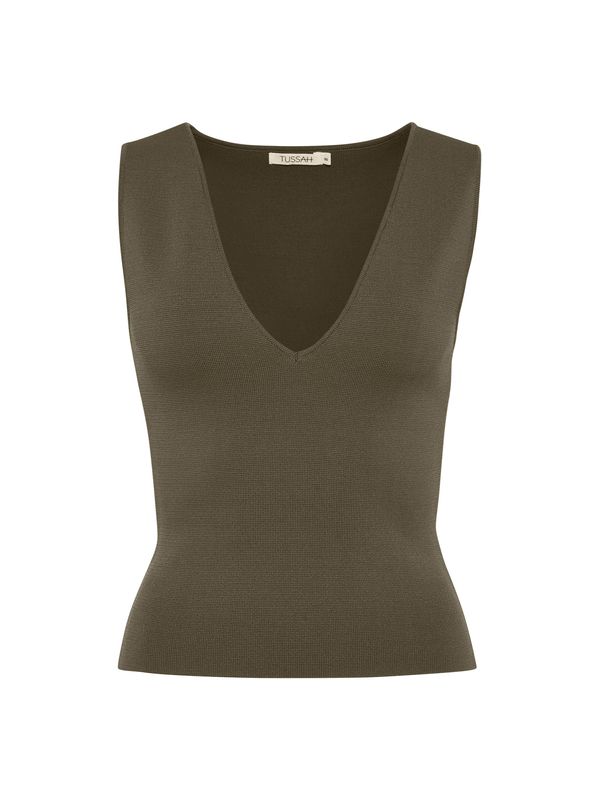 Tussah Tussah Тениска 'TANYA'  каки