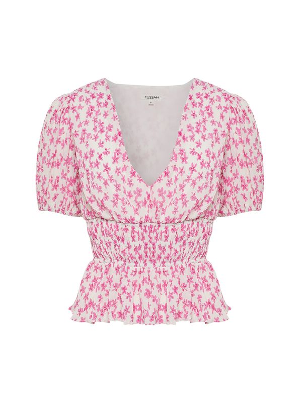 Tussah Tussah Топ 'HARLIE'  розово / бяло