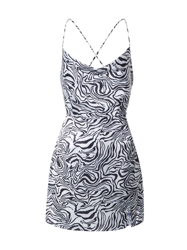 TWIIN TWIIN Рокля  черно / бяло