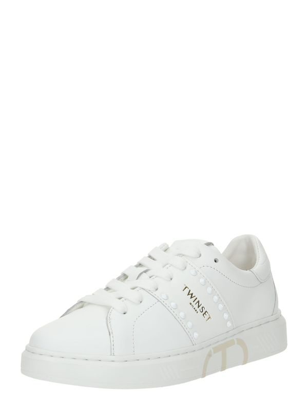 Twinset Twinset Ниски маратонки  злато / бяло