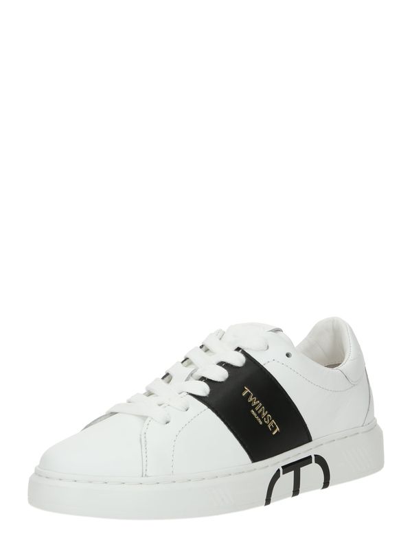 Twinset Twinset Ниски маратонки  злато / черно / бяло