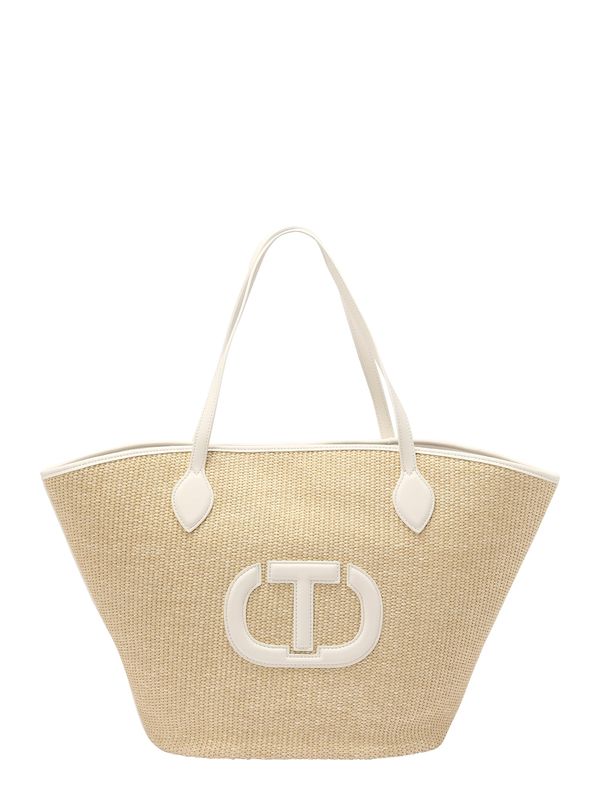 Twinset Twinset Плажна чанта  кремаво / камел