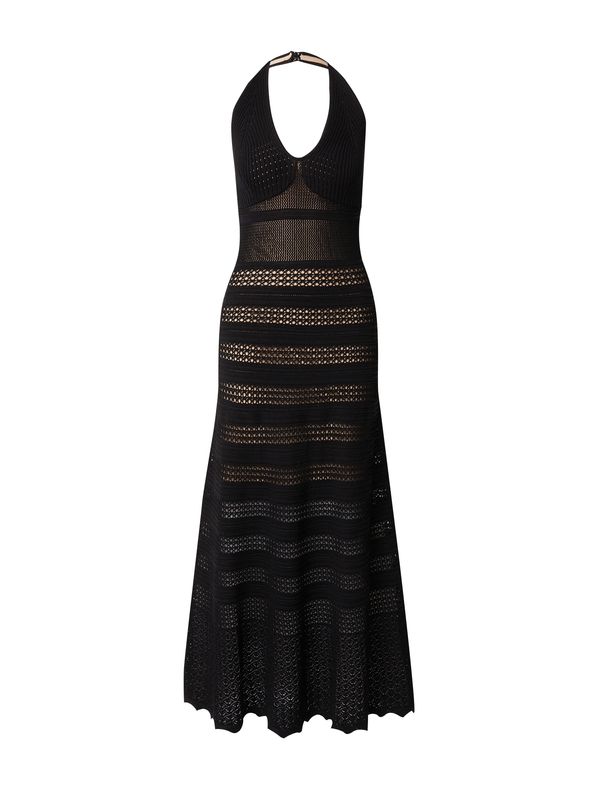 Twinset Twinset Плетена рокля  черно