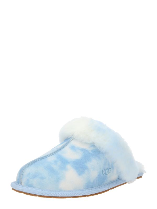 UGG UGG Домашни пантофи  светлосиньо / бяло