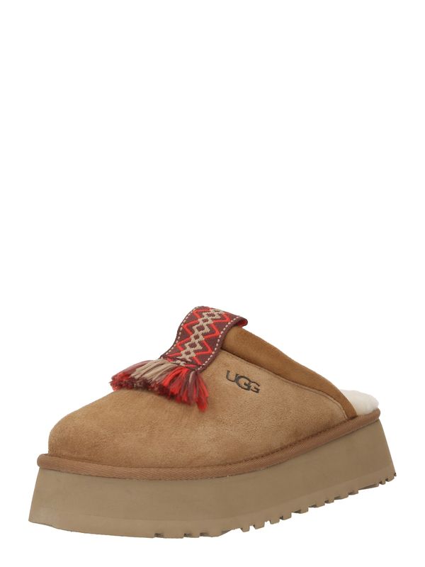 UGG UGG Домашни пантофи 'Tazzle'  бежово / кафяво / червено / черно