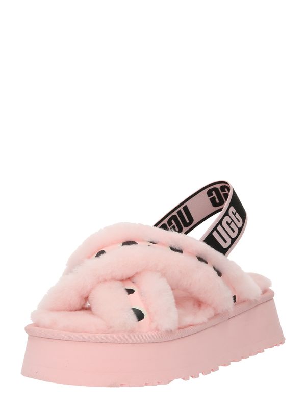 UGG UGG Сандали 'DISCO'  бледорозово / черно