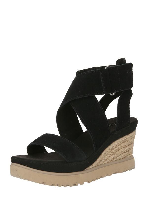 UGG UGG Сандали 'Ileana Ankle'  брокат / черно