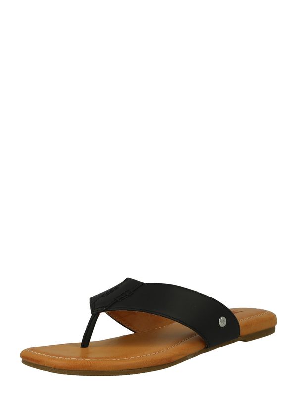 UGG UGG Сандали с разделител за пръстите 'Carey'  черно