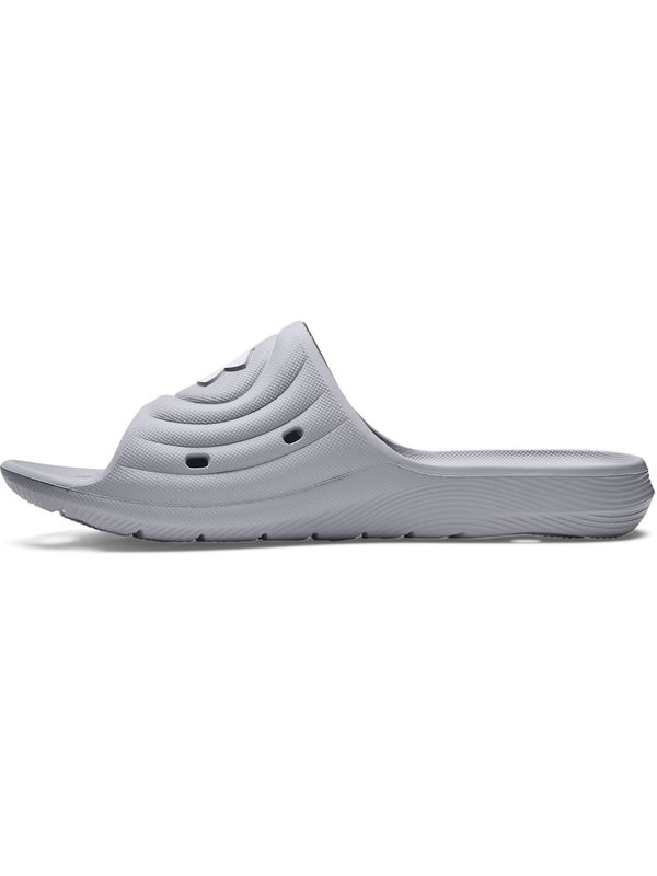 UNDER ARMOUR UNDER ARMOUR Чехли за плаж/баня  сиво / бяло