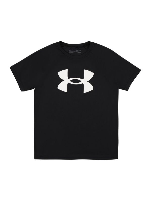 UNDER ARMOUR UNDER ARMOUR Функционална тениска  черно / бяло