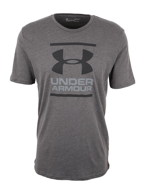 UNDER ARMOUR UNDER ARMOUR Функционална тениска 'Foundation'  светлосиво / тъмносиво