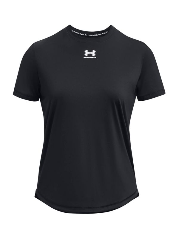 UNDER ARMOUR UNDER ARMOUR Функционална тениска 'Pro'  черно / бяло