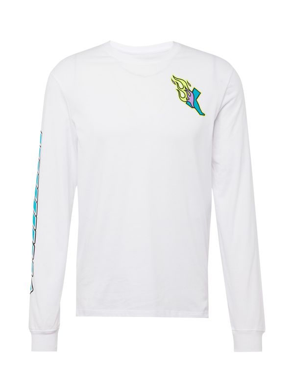 UNDER ARMOUR UNDER ARMOUR Функционална тениска 'RUN EVERYWHERE'  аквамарин / неоново зелено / черно / бяло