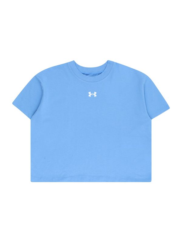 UNDER ARMOUR UNDER ARMOUR Функционална тениска  светлосиньо / бяло
