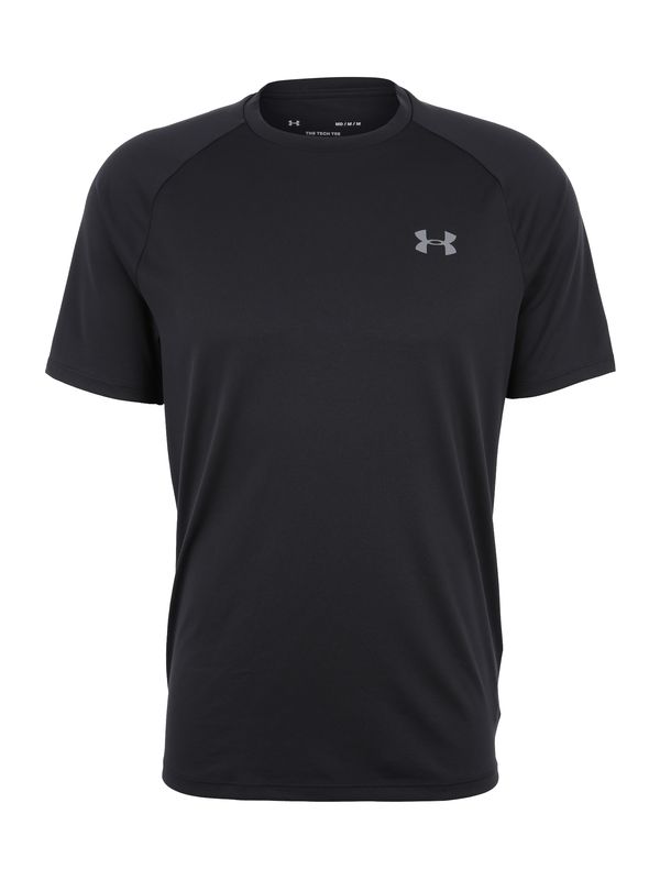 UNDER ARMOUR UNDER ARMOUR Функционална тениска 'Tech 2.0'  сиво / черно