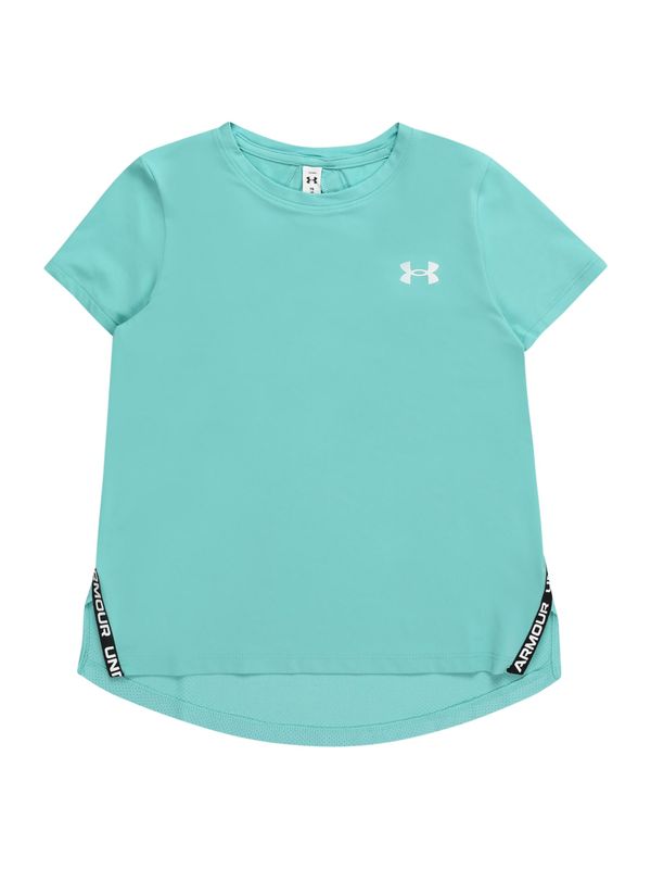 UNDER ARMOUR UNDER ARMOUR Функционална тениска  тюркоазен / черно / бяло