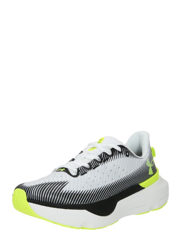 UNDER ARMOUR UNDER ARMOUR Маратонки за бягане 'Infinite Pro'  лайм / черно / бяло