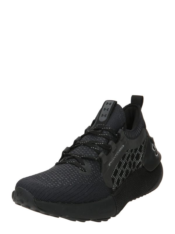 UNDER ARMOUR UNDER ARMOUR Маратонки за бягане 'Phantom'  светлосиво / черно