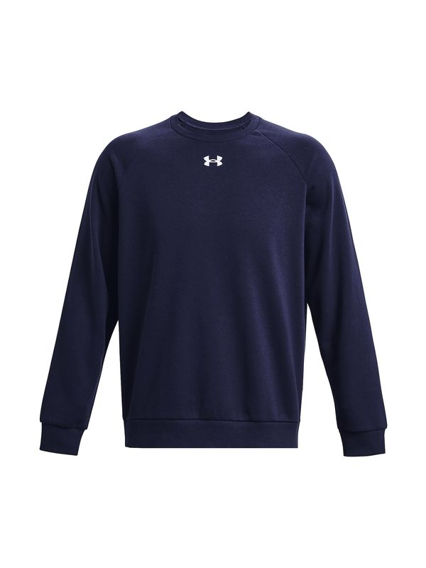 UNDER ARMOUR UNDER ARMOUR Спортен блузон 'Rival'  тъмносиньо / бяло