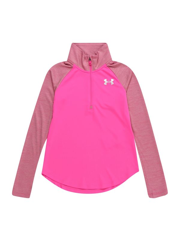 UNDER ARMOUR UNDER ARMOUR Спортен блузон  сребърно сиво / розово / бяло