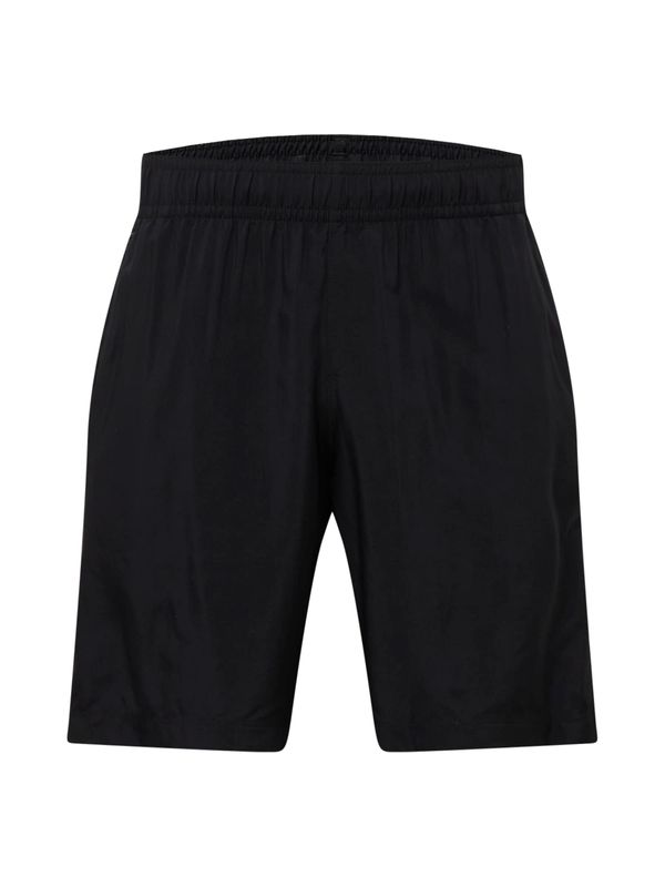 UNDER ARMOUR UNDER ARMOUR Спортен панталон  черно / бяло